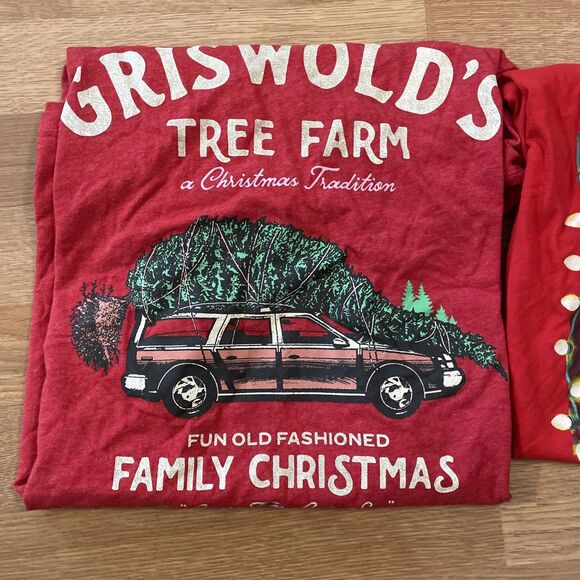 Mens National Lampoons Christmas Vacation Shirt LOT Size XL Lot Of 2 Tees - Picture 3 of 9